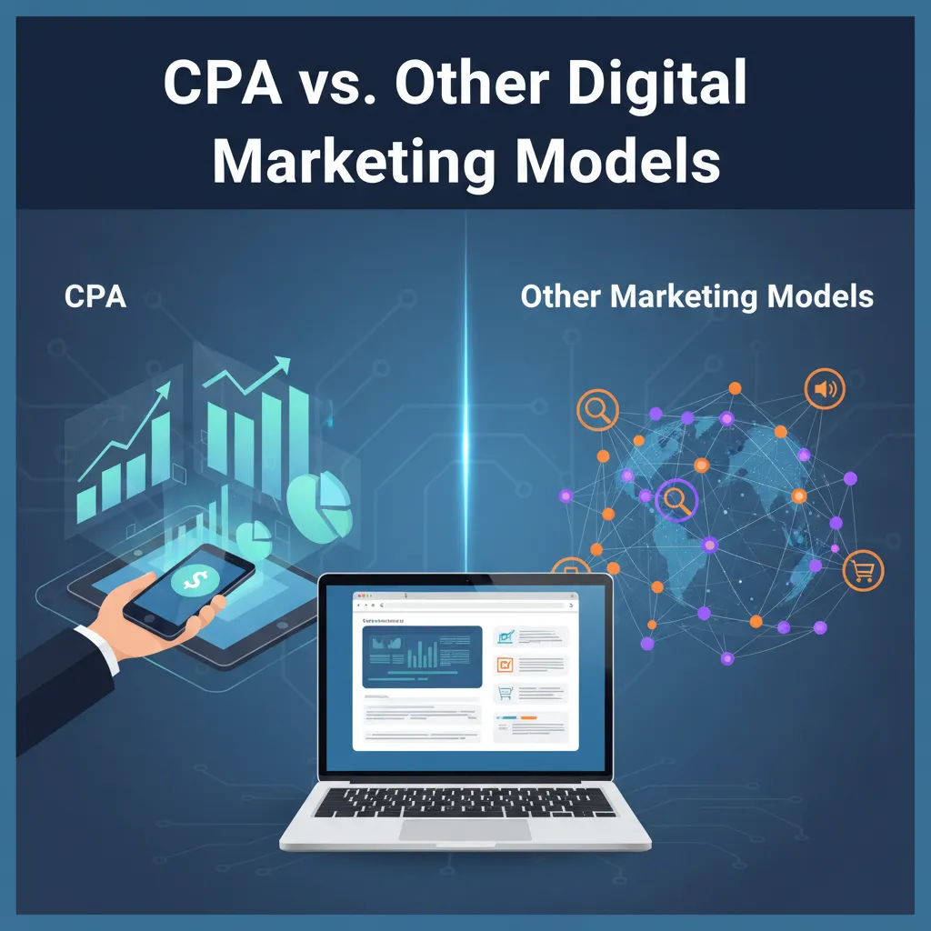 CPA vs. Other Digital Marketing Models