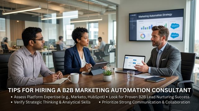Hiring a B2B Marketing Automation Consultant Tips
