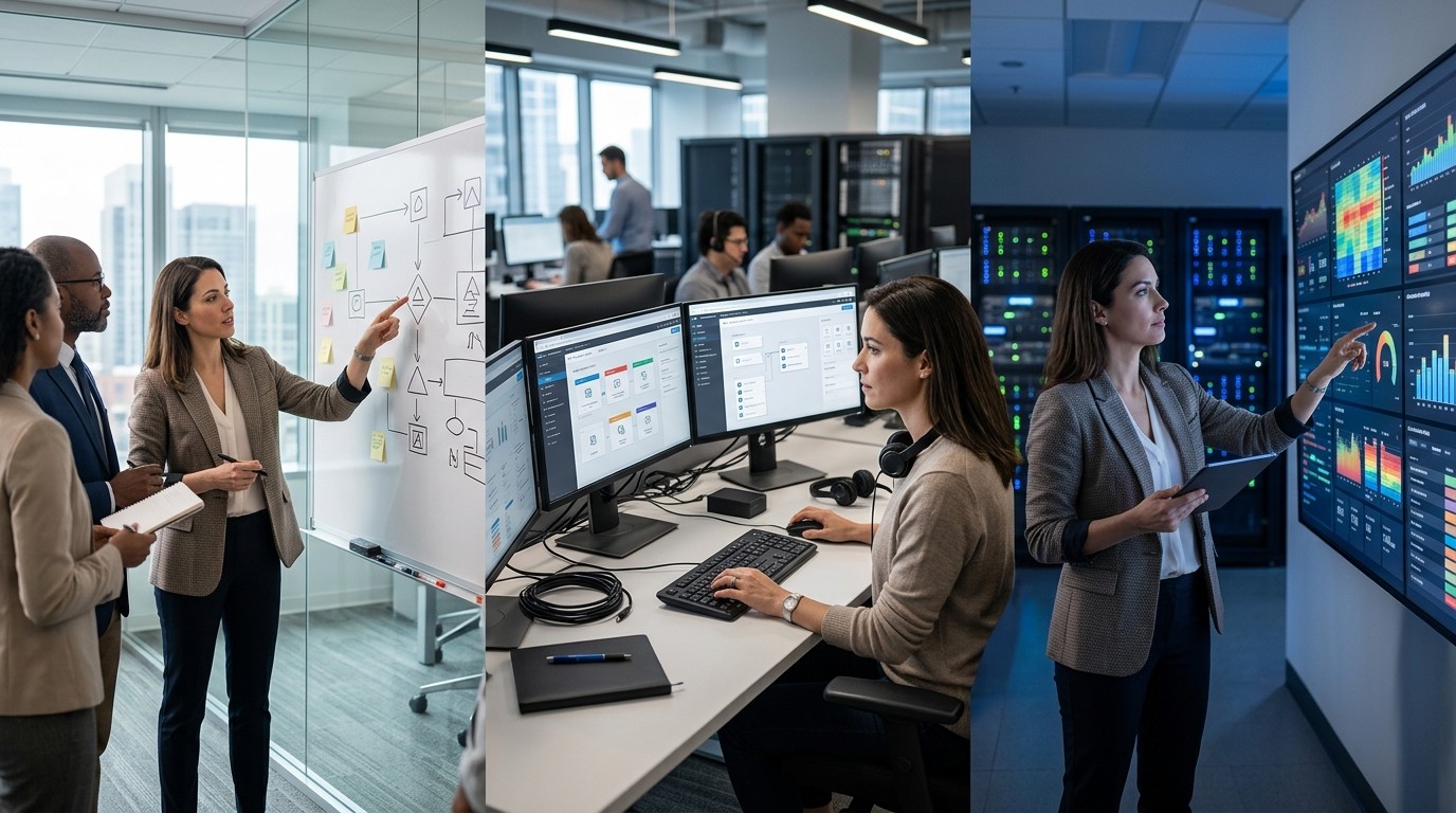 How consultant work changes by stage