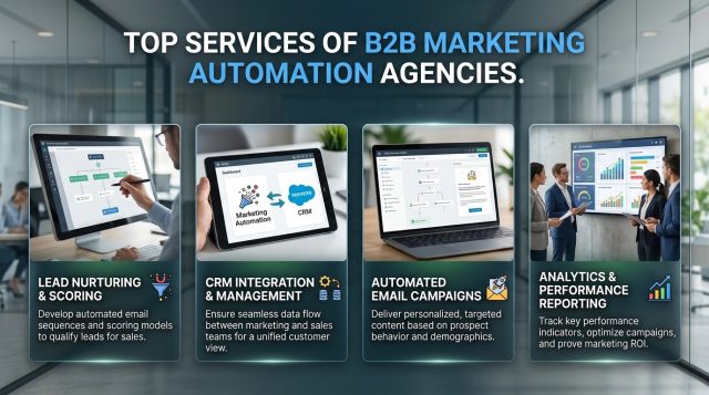 Top Services of B2B Marketing Automation Agencies