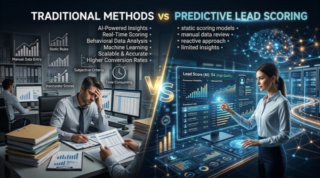 Predictive Lead Scoring vs Traditional Methods