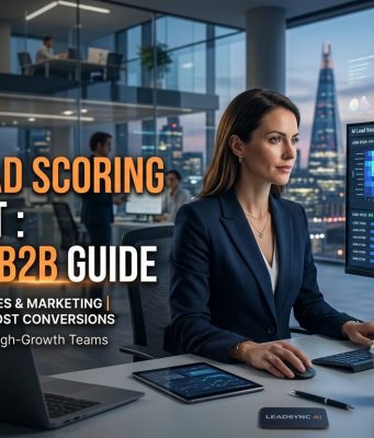 The AI Lead Scoring Blueprint : Ultimate B2B Guide The AI Lead Scoring Blueprint : Ultimate B2B Guide